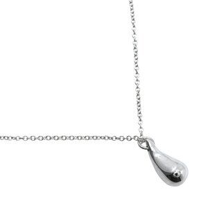 TIFFANY&Co. teardrop Necklace Elsa Peretti Silver925 2.7g Women